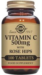 Solgar Tablete Vitamina C 500 mg, Solgar, cu măceșe