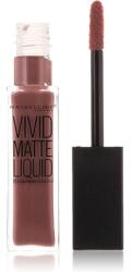 Maybelline Ruj lichid, Maybelline, Vivid Matte 02 Grey Envy, 7, 7 ml
