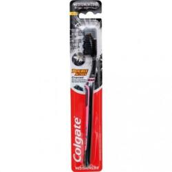 Colgate Periuță de dinți, Colgate, Double Action Charcoal, medium