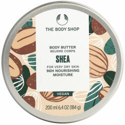 Eurotec Unt de corp, The Body Shop, Shea, 200 ml, hidratare vegană