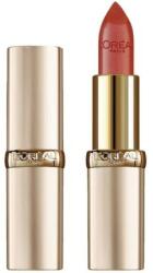 L'Oréal Ruj Lichid, L' Oréal Paris, Color Riche 108 Copper Brown, textura catifelată