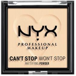 Smoby Pudră Matifiantă, NYX, Can' t Stop Won' t Stop, Fair 01