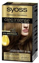 Syoss Vopsea de păr, Syoss Oleo Intense 5-86, Caramel
