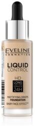 Eveline Cosmetics Fond de ten lichid, Eveline, Liquid Control, nuanța 015 Light Vanilla, 32 ml