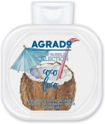 AGRADO COSMETICS Gel de duș, Agrado Trendy Bubbles, extract de cocos, 750 ml