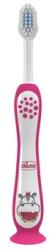 Chicco Periuță de dinți, Chicco, 3-6 ani, model hipopotam fuchsia