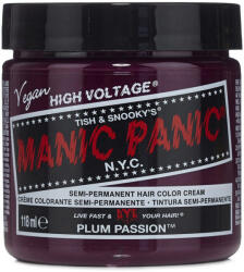 Manic Panic Vopsea de păr semipermanentă, Manic Panic, Plum Passion, 118 ml