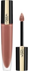L'Oréal Ruj lichid metalic, L' Oreal Paris Rouge Signature, 201 Stupefy