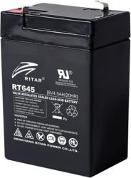 Ritar power Оловна Батерия (RT645) AGM 6V / 4.5Ah - 70 / 47 / 99mm терминал1 RITAR (RITAR-RT645)