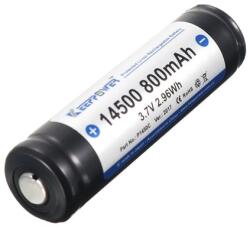 KeepPower 14500 3, 7V 1000mAh nem védett Li-ion akkumulátor cella (14500A2)