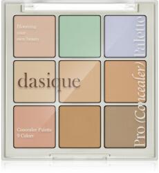 Dasique Pro Concealer Palette paleta corectoare pentru pielea cu imperfectiuni culoare 01 Cover 8 g