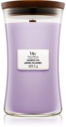 WoodWick Lavender Spa ароматна свещ с дървен фитил 609.5 гр
