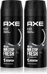 AXE Black Frozen Pear & Cedarwood spray şi deodorant pentru corp ambalaj economic 2 x 150 ml