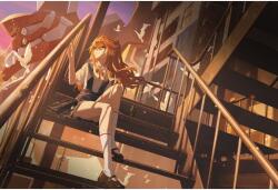  Plakát Asuka Neon Evangelion, 61x90cm, poszter2301, többszínű (poster2301)
