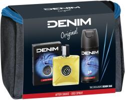 Denim Original Men Szett: After Shave 100 ml + Dezodor Spray 150 ml + táska
