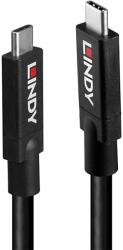 Lindy USB 3.1 Type C Összekötő Fekete 8m 43411 (43411)