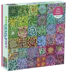 Galison 500 db-os puzzle - Succulent Spectrum (63427) (63427)
