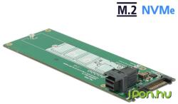 Delock SATA átalakító 22 tűs / SFF-8643 NVMe - 1 x M. 2 M aljzat (62703)