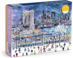 Galison 1000 db-os puzzle - Snowfall Over New York City, Michael Storrings (86112) (86112)