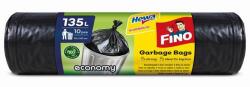 FINO Szemeteszsák, 135 l, 10 db, 70x107 cm, 24 , FINO "Economy", fekete (CR_KHT1144)