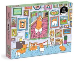 Galison 1000 db-os puzzle - Museum of the Corgi (70463) (70463)