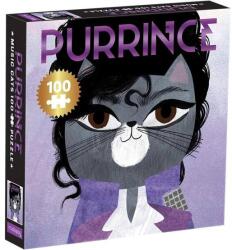 Galison 100 db-os puzzle - Mudpuppy - Music Cats - Purrince (67043) (67043)