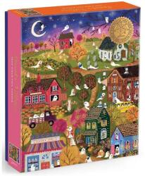Galison 1000 db-os Fóliás puzzle - Spooky Village, Joy Laforme (86075) (86075)