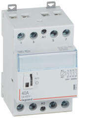 Legrand Leg. 412553 CX3 moduláris kontaktor 40A 230V 4Z - karral (412553) - lumenet