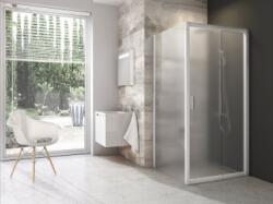 RAVAK Blix BLDP2+BLPS zuhanykabin fehér, grape 100x100 (0PVA0100ZG+9BHA0100ZG)