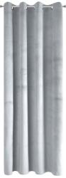 Eurofirany Pierre bársony sötétítő függöny Fényes Ezüst 140x250 cm (355013)