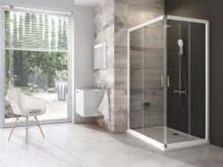 RAVAK Blix BLRV2K+BLRV2K zuhanykabin fehér, átlátszó 100x110 (1XVA0100Z1+1XVD0100Z1)