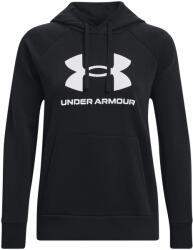 Under Armour Női sportos cipzár nélküli pulcsi Under Armour RIVAL FLEECE BIG LOGO HDY W fekete 1379501-001 - XL