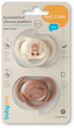  BabyOno játszócumi szimmetrikus szilikon dupla Sweet Love 0-6 hó 1669/01 - babycenter-online
