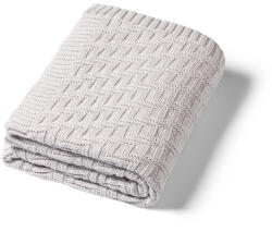 BabyOno takaró organikus pamut kötött 75x100cm szürke 1647/02 - babycenter-online