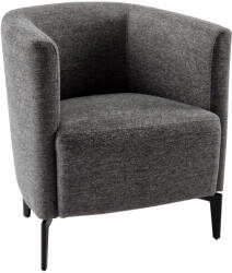  Design fotel, szürke/fekete, KAPY (389210)