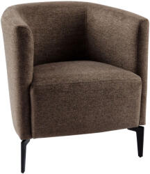  Design fotel, barna/fekete, KAPY (389231)