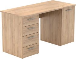  Íróasztal, artisan tölgy, EUSTACH (KD-0000405606)