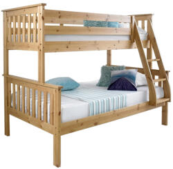  Kinyitható emeleteságy, természetes tűnyalábos fenyő, LUINI - rezonkft