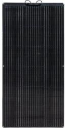  Napelem, nagy hatékonyságú, rugalmas kialakítás, 150 W 19, 8 V fekete