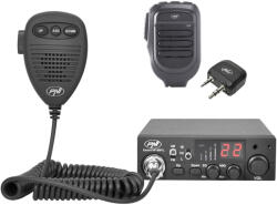 PNI Escort HP 8001L ASQ CB rádió készlet + Mikrofon és kulcs Bluetooth PNI Mike 80-al, kétcsatornás