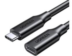 UGREEN adatkábel hosszabbító (Type-C aljzat - Type-C, 100W, 4K, 100cm) FEKETE (US353) (US353)