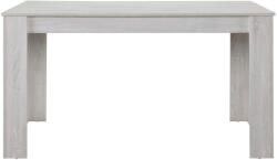 PremiumXL en. casa Étkezőasztal Nora 6 személyes 140x90x77 cm fehér tölgy