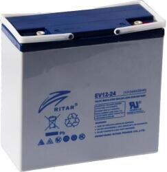 Ritar Оловна Батерия за електрически колички RITAR (EV12-24) AGM 12V/24Ah - 182x78x170 mm (RITAR-EV12-24)