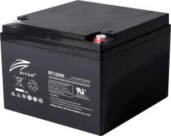 Ritar Power Оловна Батерия RITAR (RT12260) AGM 12V/26 Ah - 166x176x125 mm (RITAR-RT12260)