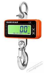 VERK GROUP 17146 Elektronikus függő mérleg, 500 kg, narancssárga