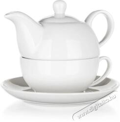 BANQUET Teáskészlet WHITE 400 + 220 ml