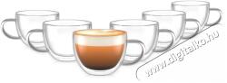 Siguro Capuccino duplafalú üvegpohár, 280 ml, 2 db