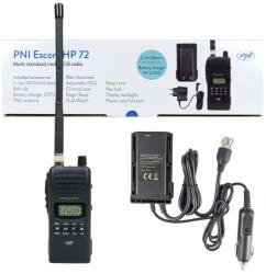PNI CB PNI Escort HP 72 rádióállomás csomag 12V-24V hálózati adapterrel és külső antennával