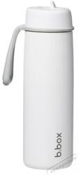b.box Termosz + szívószál - 690 ml, white out