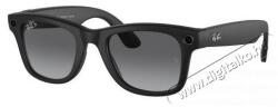  Meta RAY-BAN Meta Wayfarer Glasses - Matte Black, Polarized Gradient Graphite